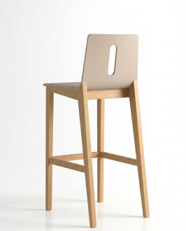Tabouret haut Wood